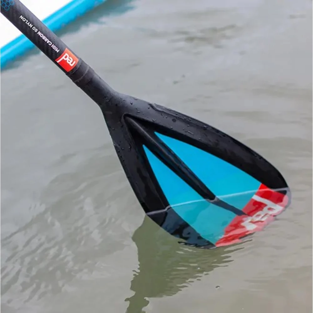 Весло для SUP доски Red Paddle Co Midi Carbon 50 Nylon 3 Piece Cam Lock
